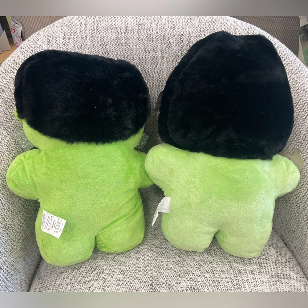 Halloween Bride of Frankenstein Plush Pillow Weighted Goblin & Ghoul NWT